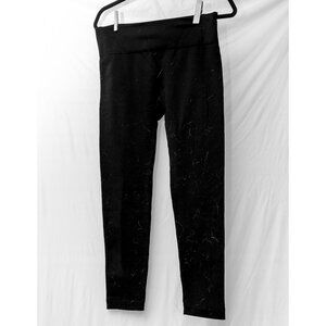 Lemon brand Size XL Fleece lined leggings black